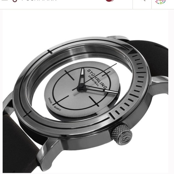 Stuhrling Original Men’s Leisure Sniper Transparent Swiss Quartz - Picture 2 of 7